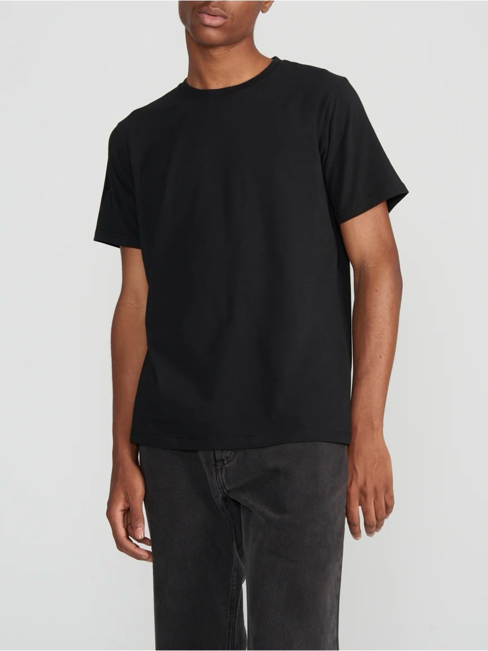 Social Citizen Brand New Sweat Proof Crewneck T-Shirt for Men (Black) SZ.M